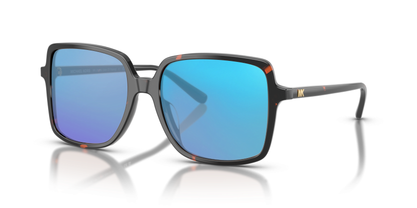 Dark Tortoise, Blue-Mirrored