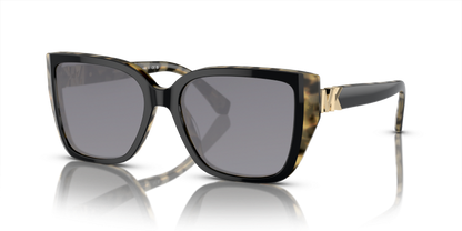 Bi-layer Black/Amber Tortoise, Grey