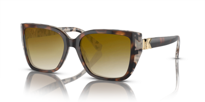 Bi Layer Dark/Cream Tortoise, Brown Gradient