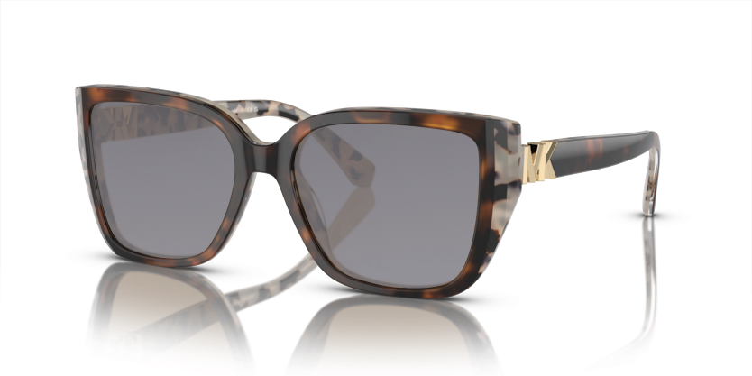 Bi Layer Dark/Cream Tortoise, Grey-Polarized