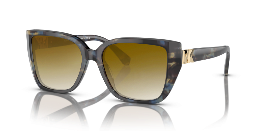 Bright Blue Tortoise, Brown Gradient