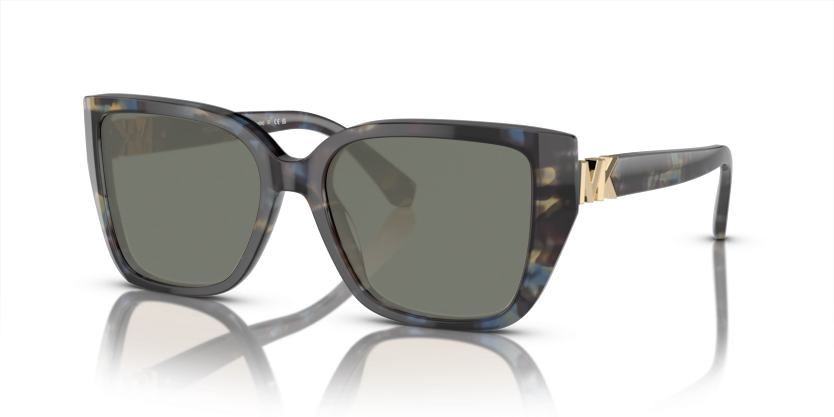 Bright Blue Tortoise, Green-Polarized