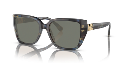 Bright Blue Tortoise, Green-Polarized