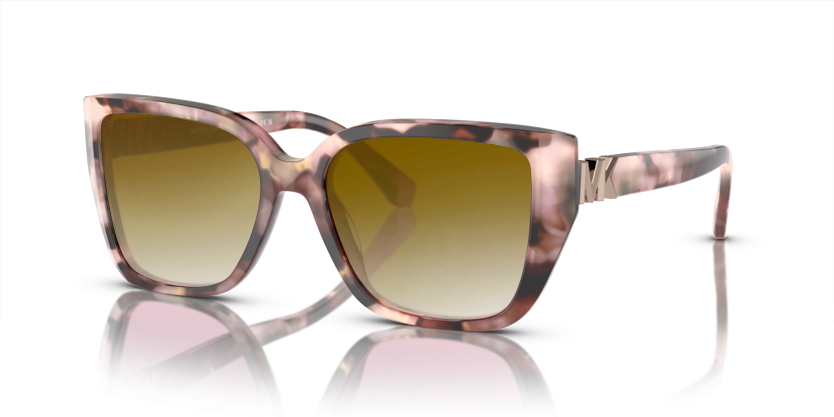 Pink Pearlized Tortoise, Brown Gradient