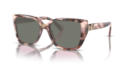 Pink Pearlized Tortoise, Green