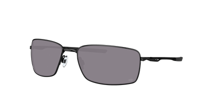 POLISHED BLACK, Prizm Grey-Polarized, Oakley