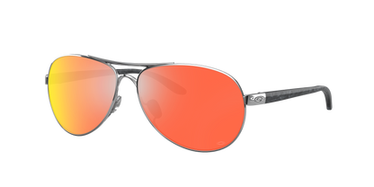 POLISHED CHROME, Prizm Ruby-Polarized, Oakley