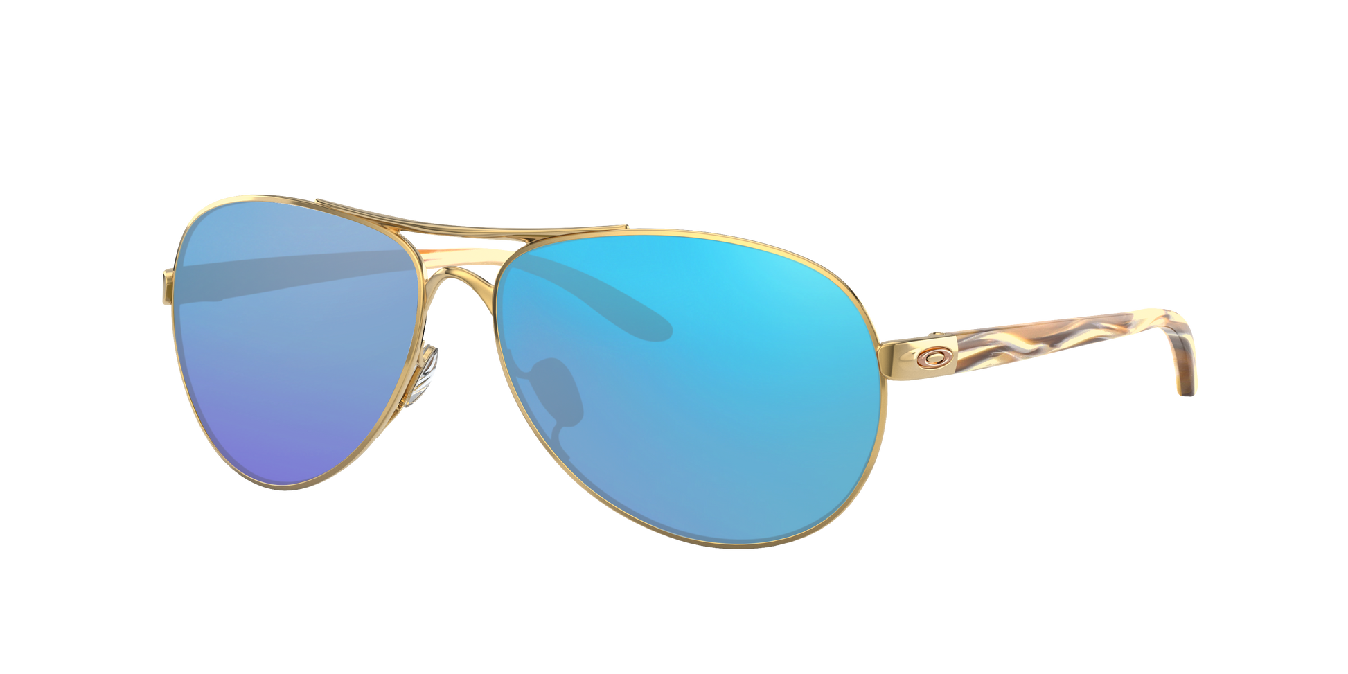 POLISHED GOLD, Blue-Mirrored, Sunberryrx