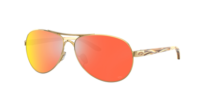 POLISHED GOLD, Prizm Ruby-Polarized, Oakley