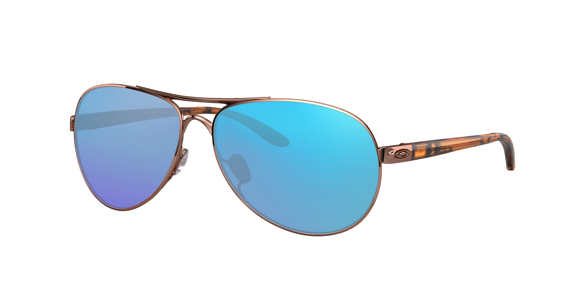 ROSE GOLD, Blue-Mirrored, Sunberryrx