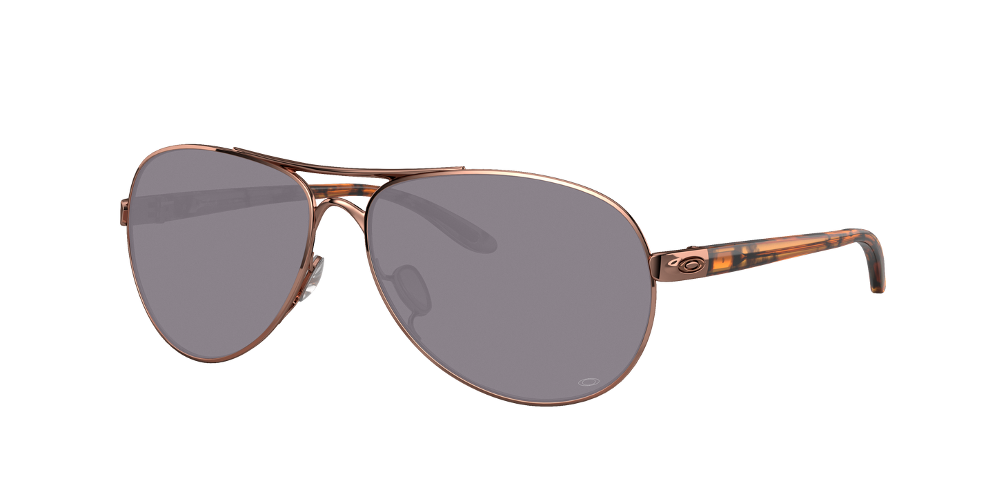 ROSE GOLD, Prizm Grey-Polarized, Oakley