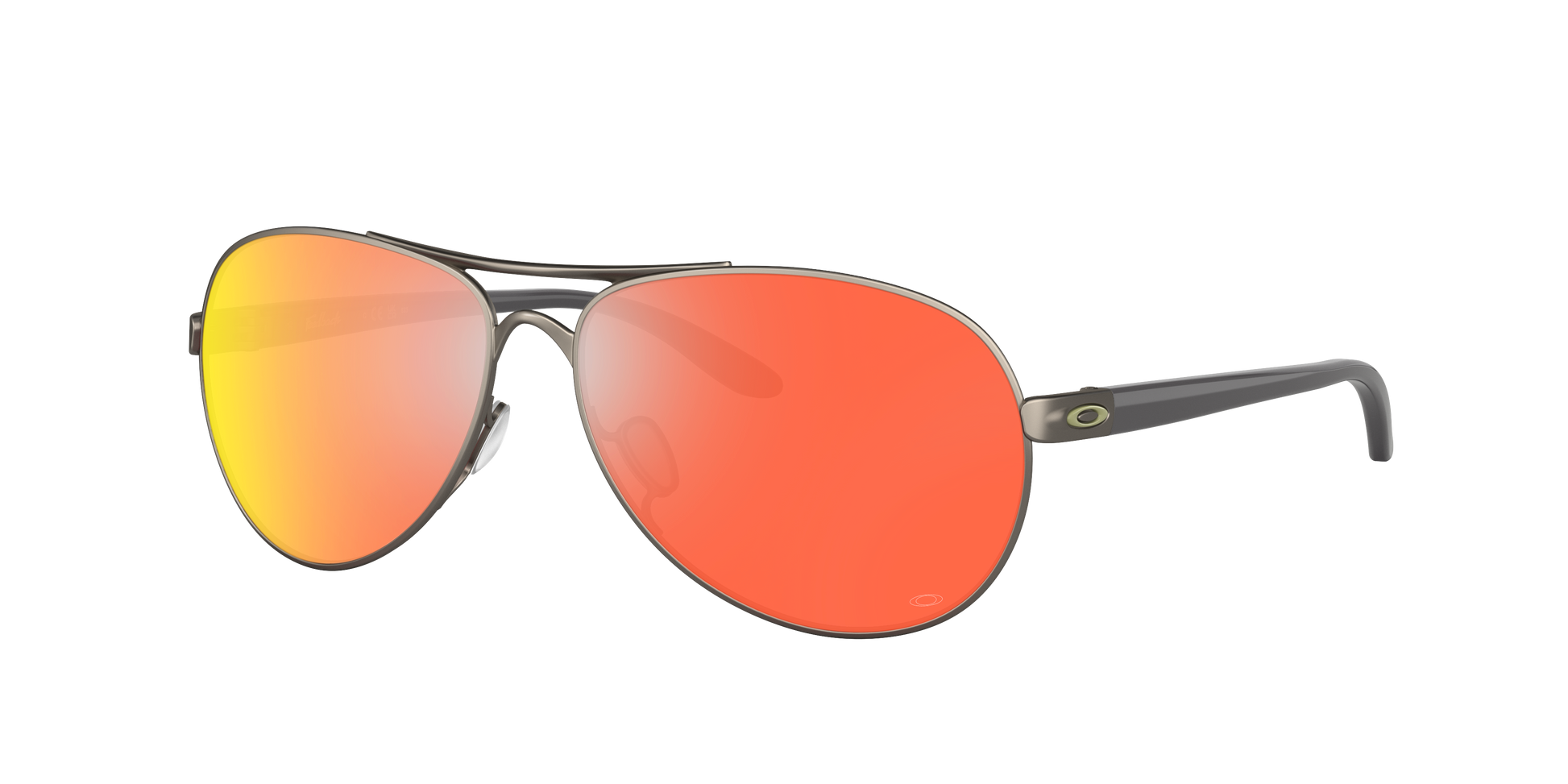 SATIN GUNMETAL, Prizm Ruby-Polarized, Oakley