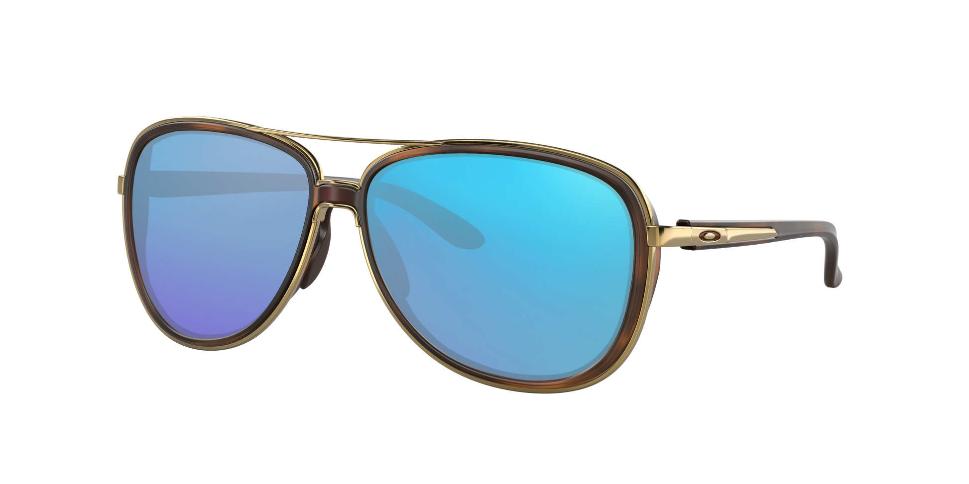 BROWN TORTOISE, Blue-Mirrored, Sunberryrx