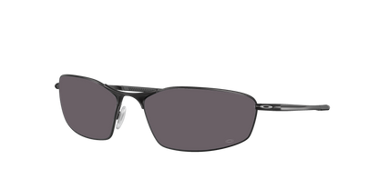 SATIN BLACK, Prizm Grey-Polarized, Oakley