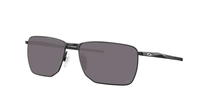 SATIN BLACK, Prizm Grey-Polarized, Oakley
