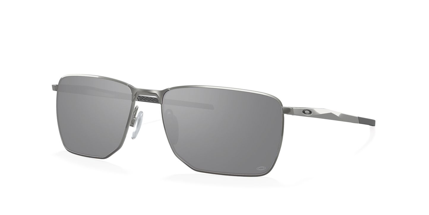 SATIN CHROME, Prizm Black-Polarized, Oakley