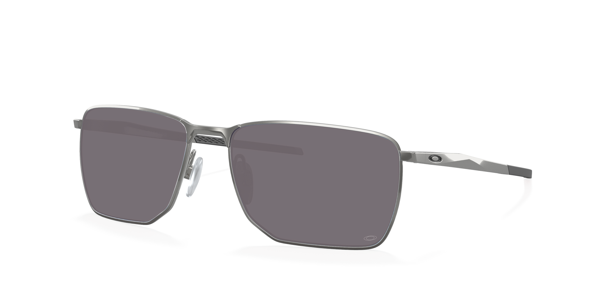 SATIN CHROME, Prizm Grey-Polarized, Oakley