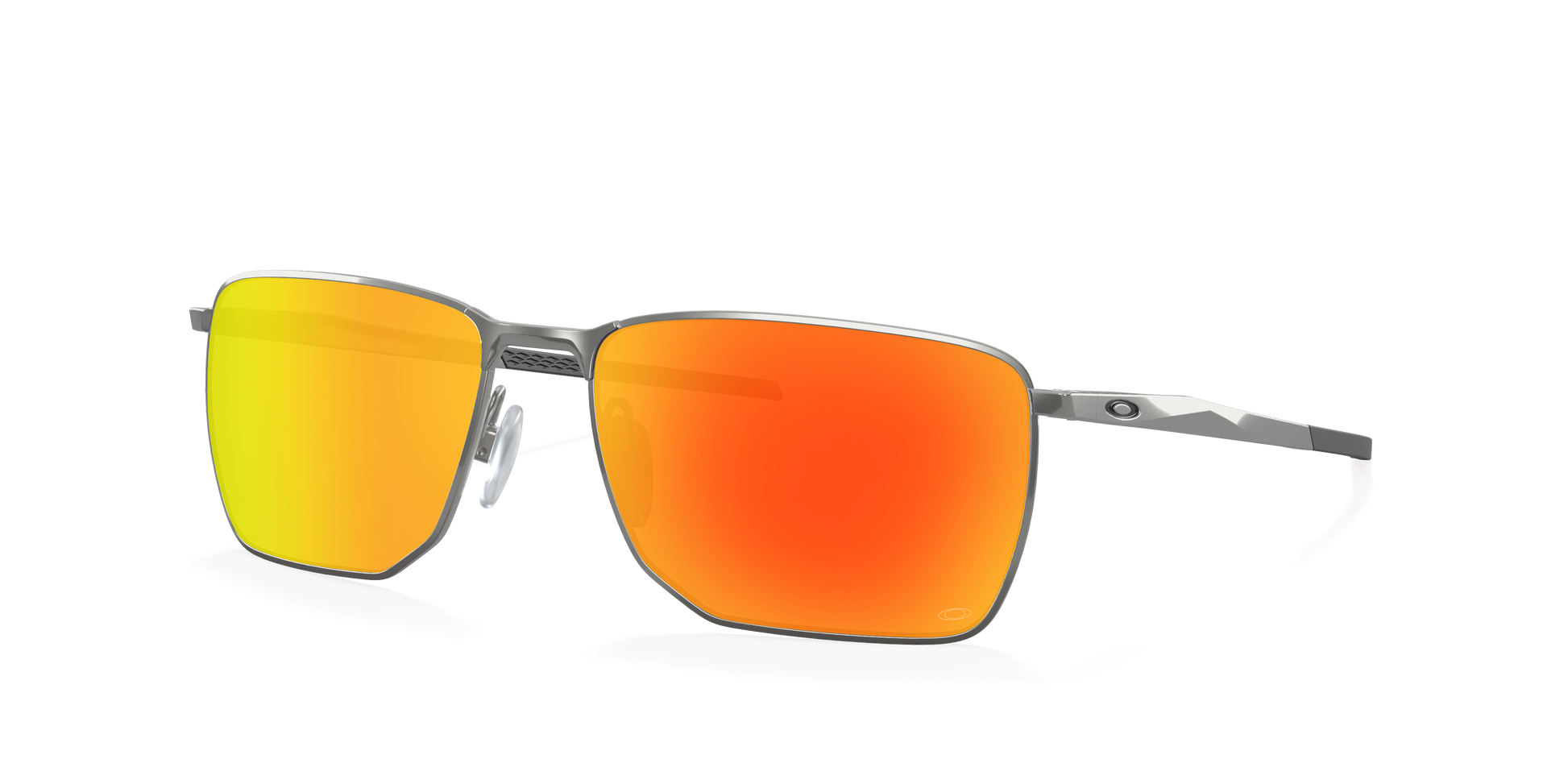 SATIN CHROME, Prizm Ruby-Polarized, Oakley