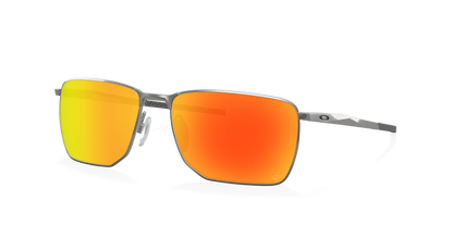 SATIN CHROME, Prizm Ruby-Polarized, Oakley