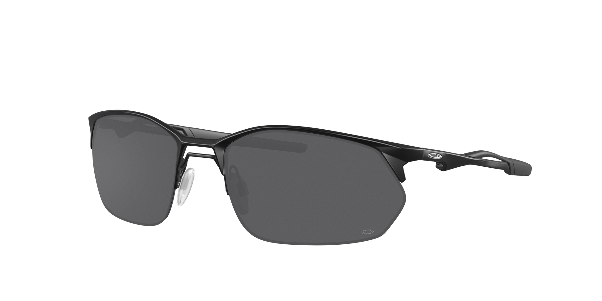 SATIN BLACK, Grey, Oakley