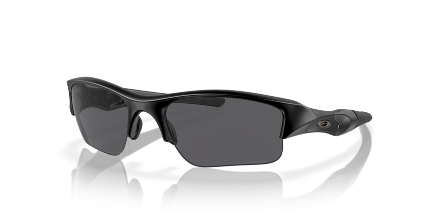 MATTE BLACK, Prizm Grey-Polarized, Oakley