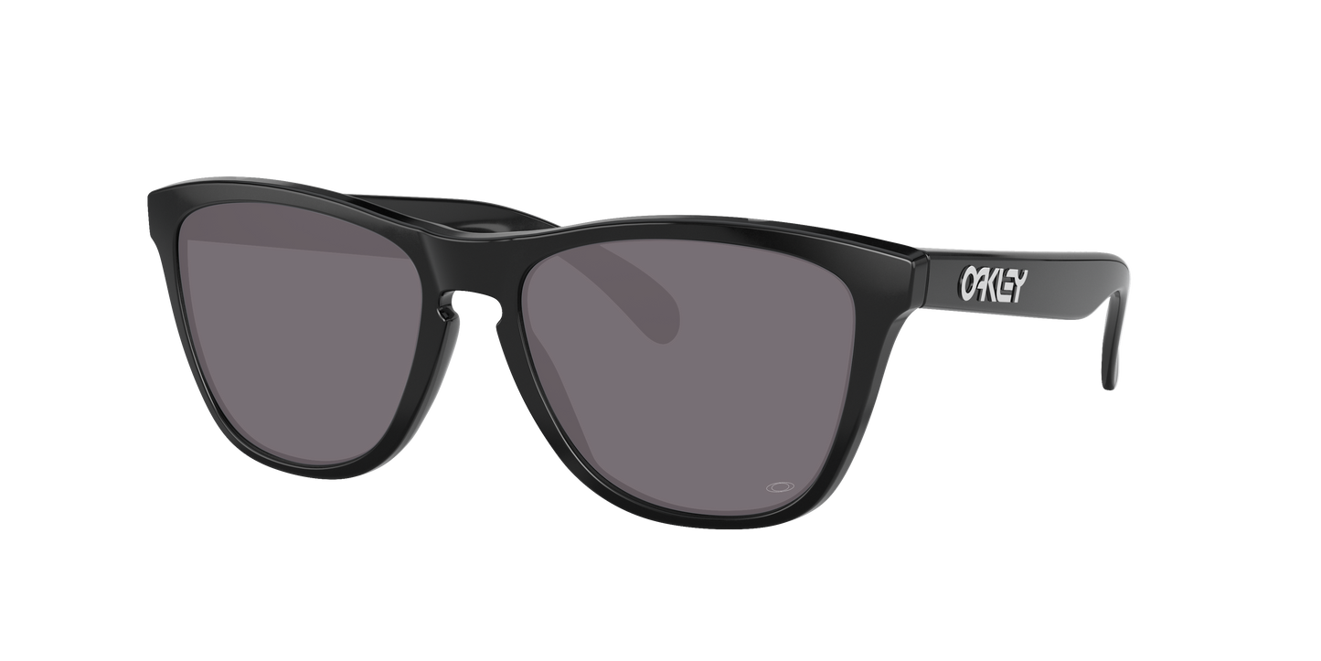 POLISHED BLACK, Prizm Grey-Polarized, Oakley