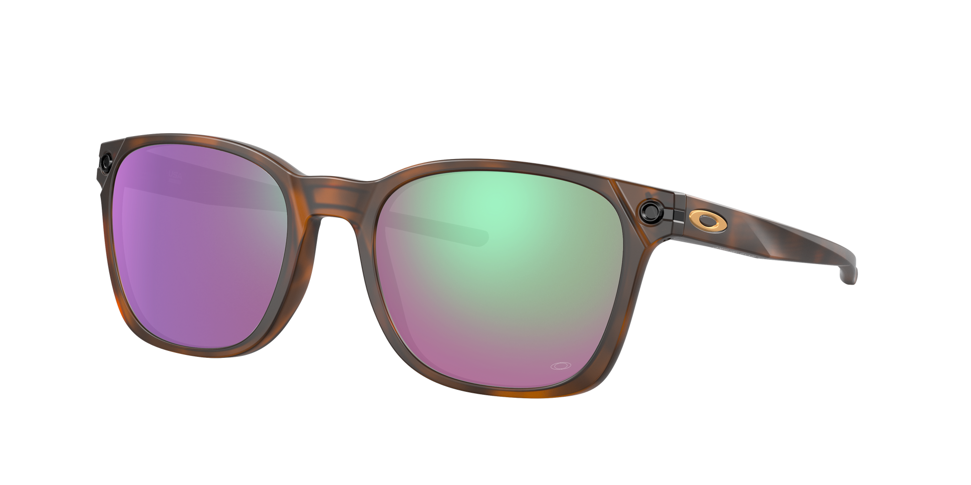 MATTE BROWN TORTOISE, Prizm Gulf, Oakley