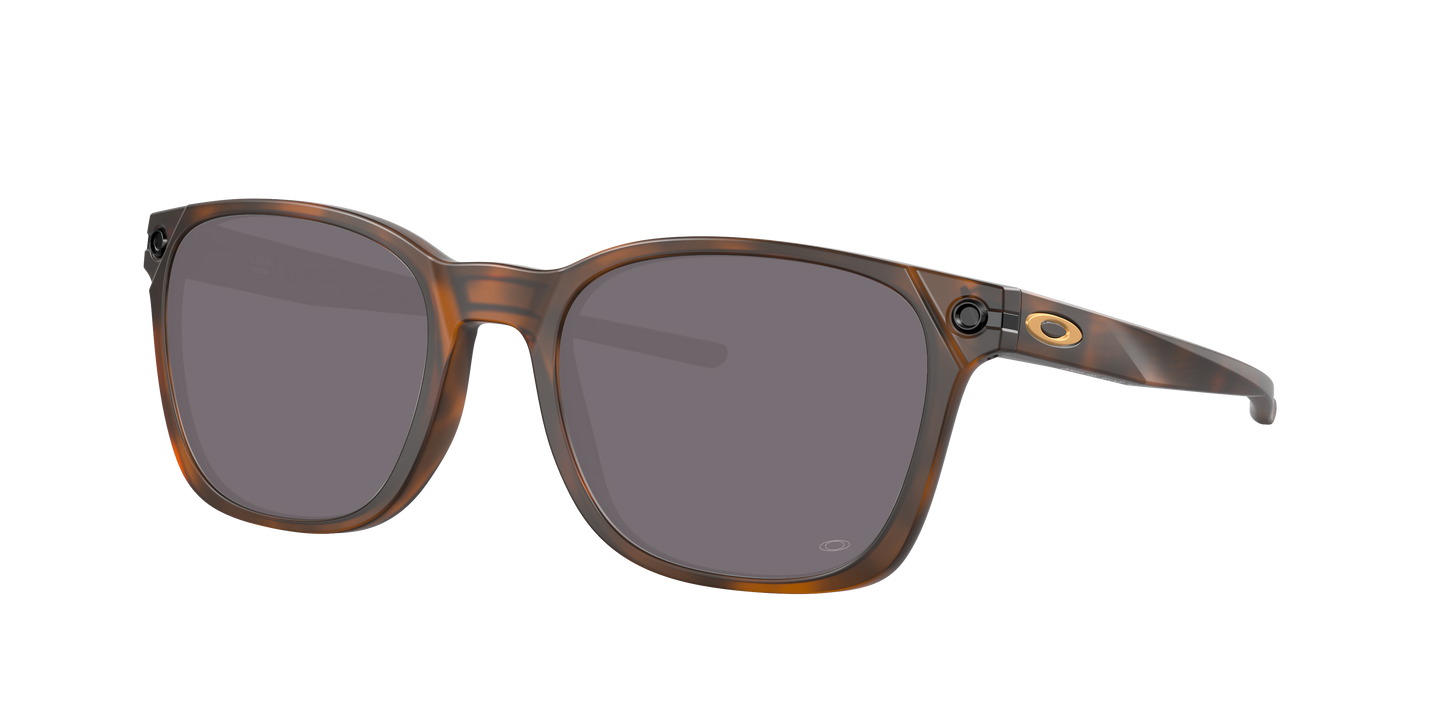 MATTE BROWN TORTOISE, Prizm Grey-Polarized, Oakley
