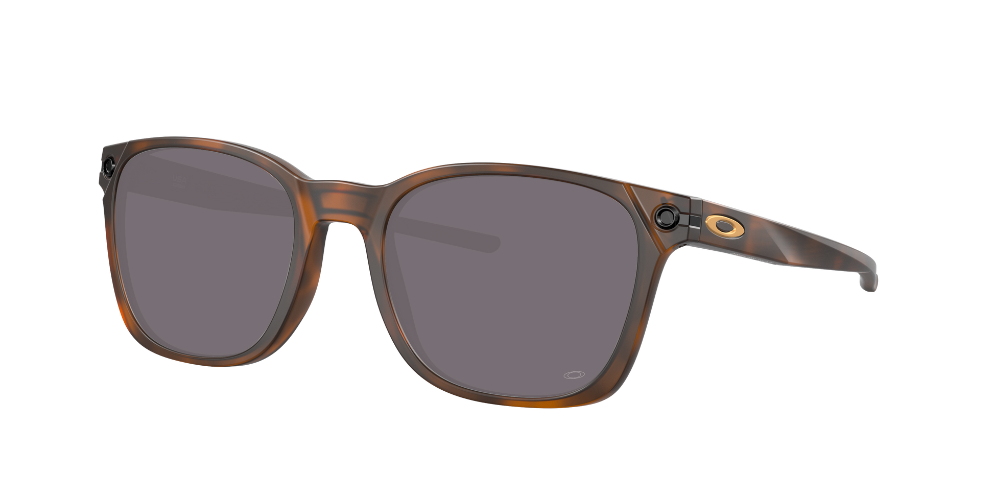 MATTE BROWN TORTOISE, Prizm Grey-Polarized, Oakley