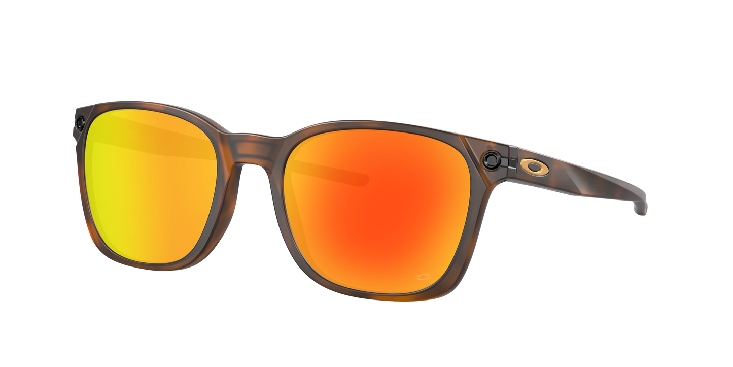 MATTE BROWN TORTOISE, Prizm Ruby-Polarized, Oakley