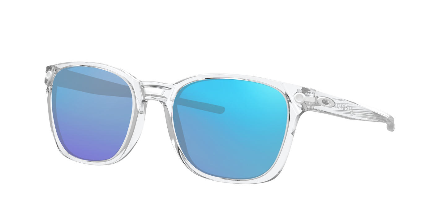POLISHED CLEAR, Blue-Mirrored, Sunberryrx