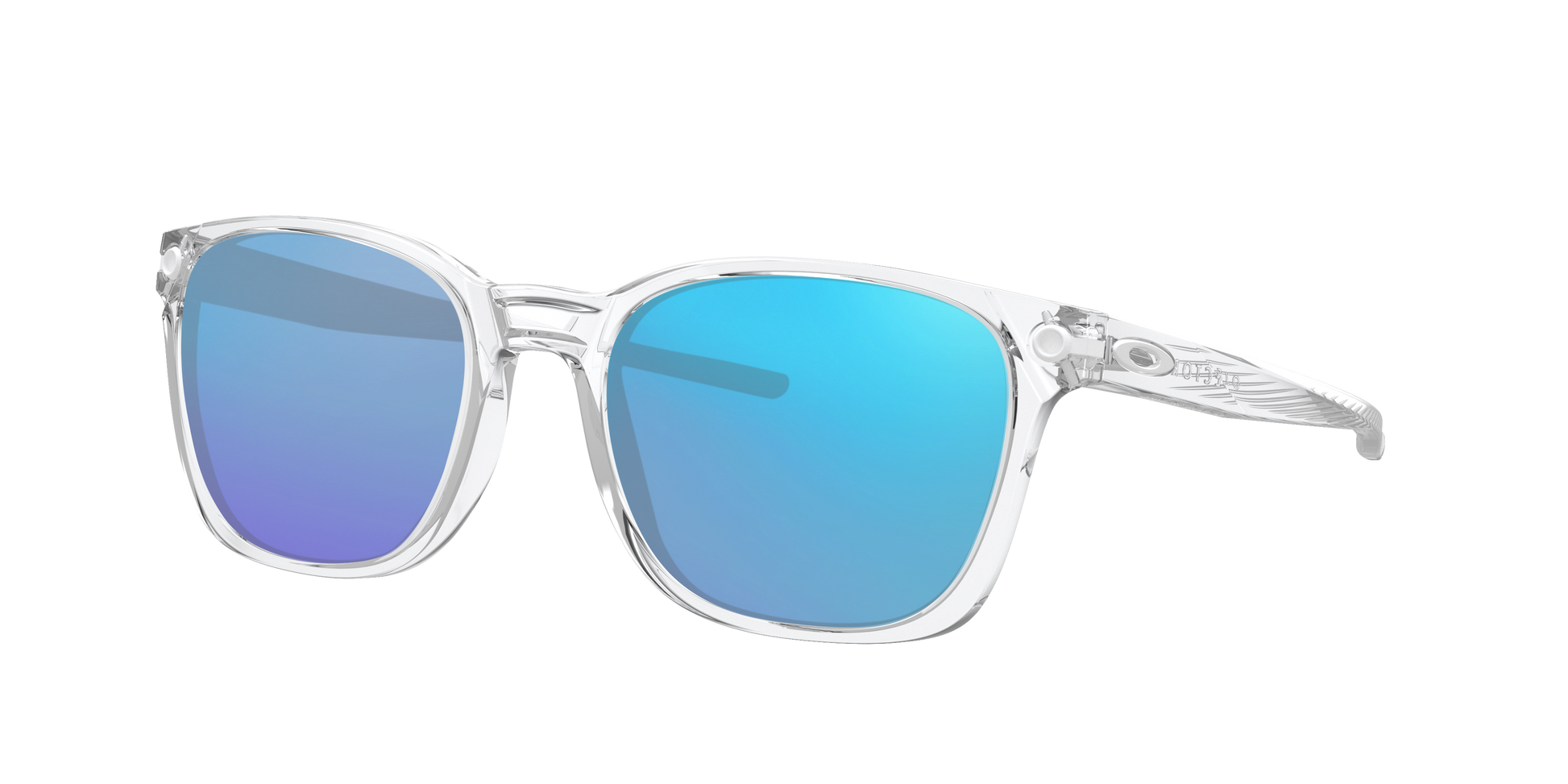 POLISHED CLEAR, Blue-Mirrored, Sunberryrx