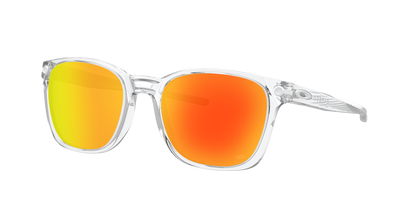 POLISHED CLEAR, Prizm Ruby-Polarized, Oakley