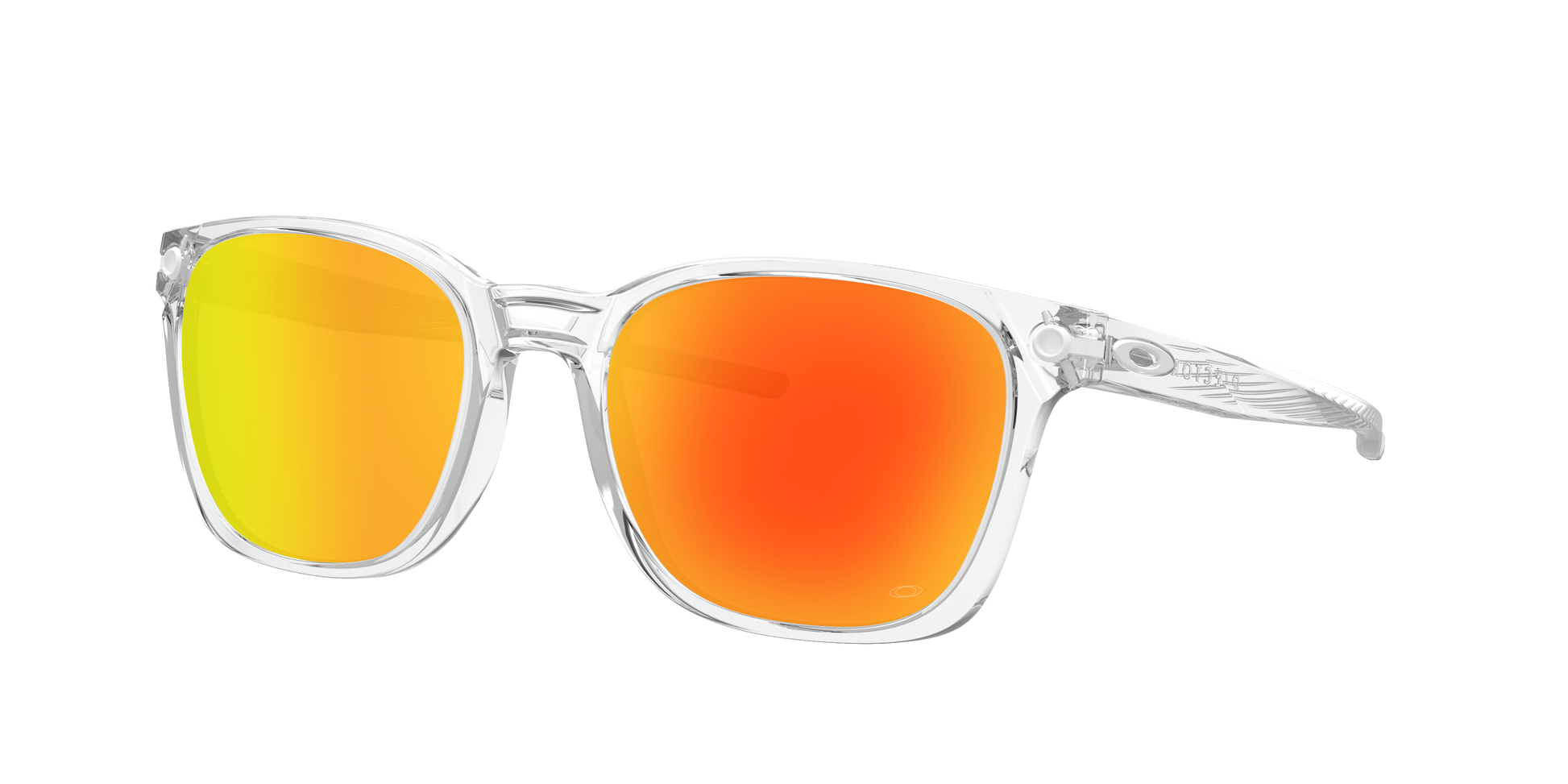 POLISHED CLEAR, Prizm Ruby-Polarized, Oakley