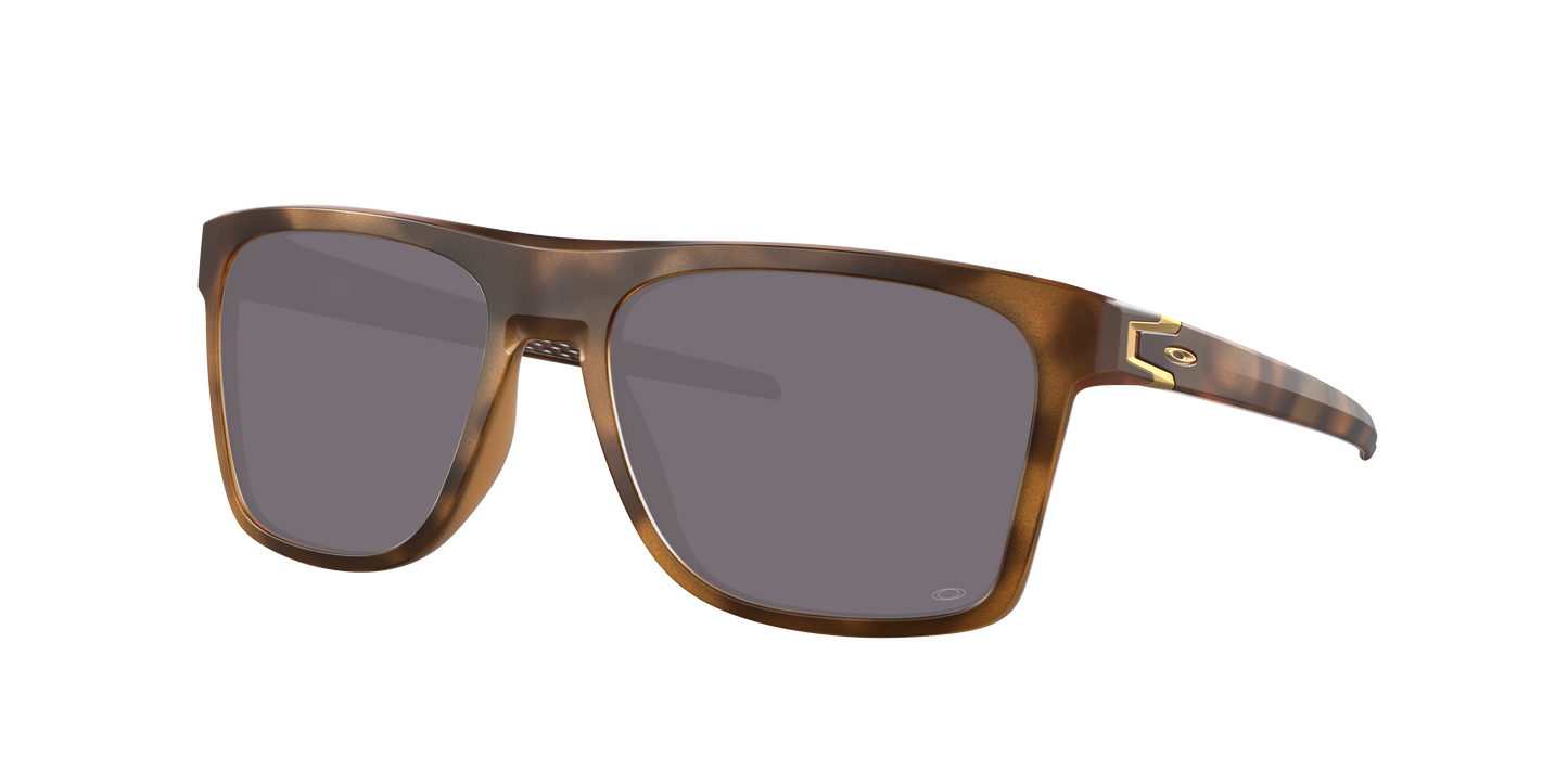 MATTE BROWN TORTOISE, Prizm Grey-Polarized, Oakley