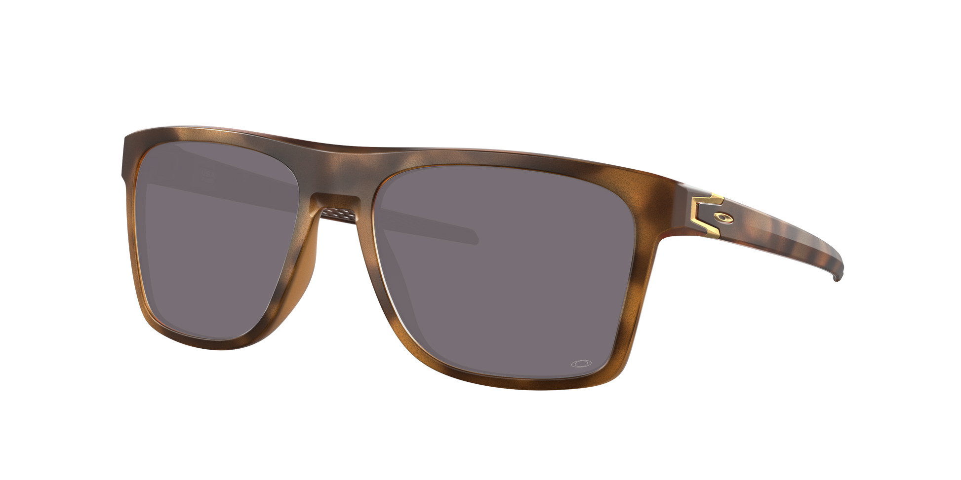 MATTE BROWN TORTOISE, Prizm Grey-Polarized, Oakley
