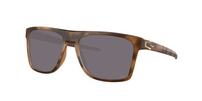 MATTE BROWN TORTOISE, Prizm Grey-Polarized, Oakley