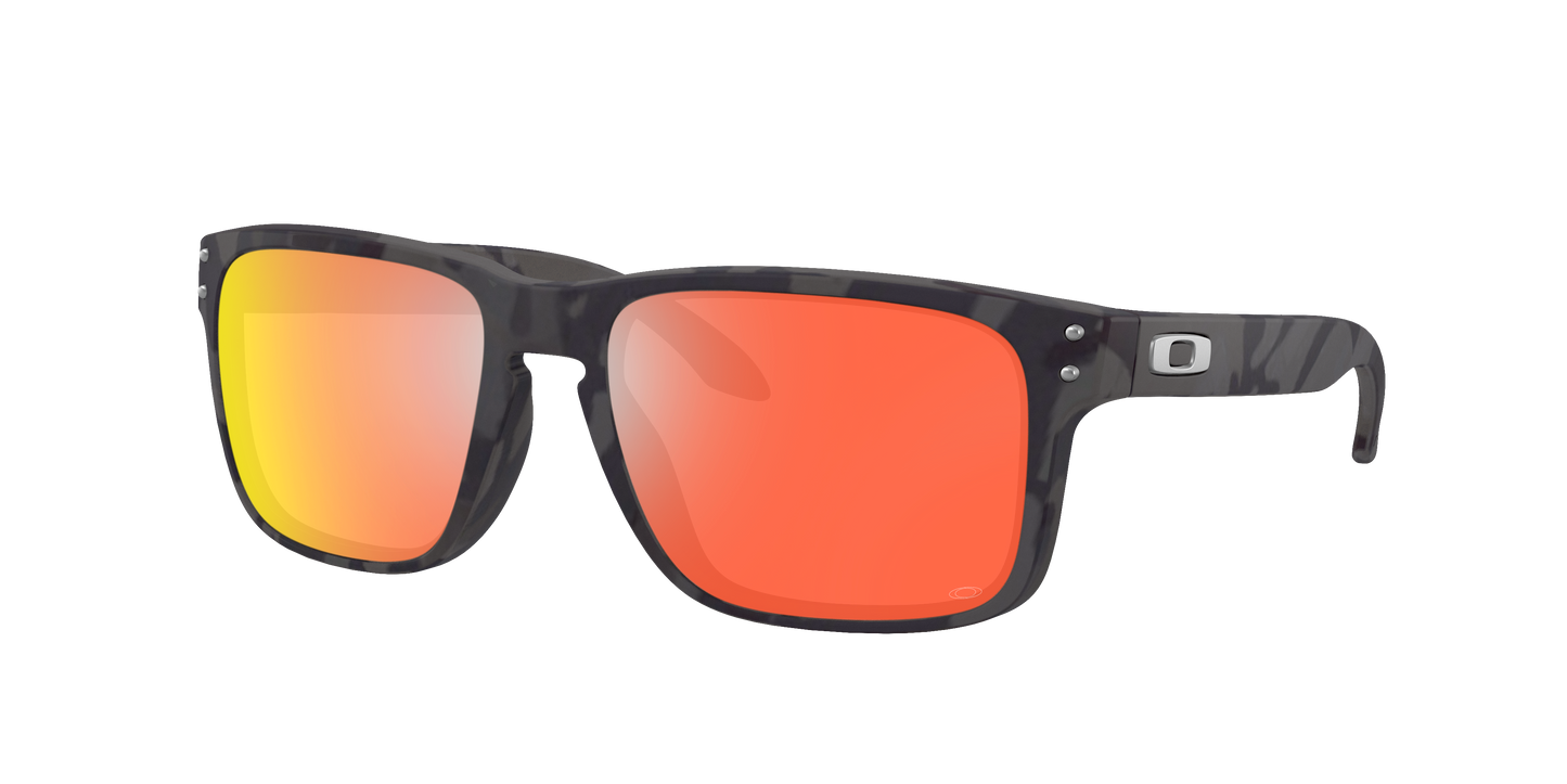 BLACK CAMO, Prizm Ruby-Polarized, Oakley