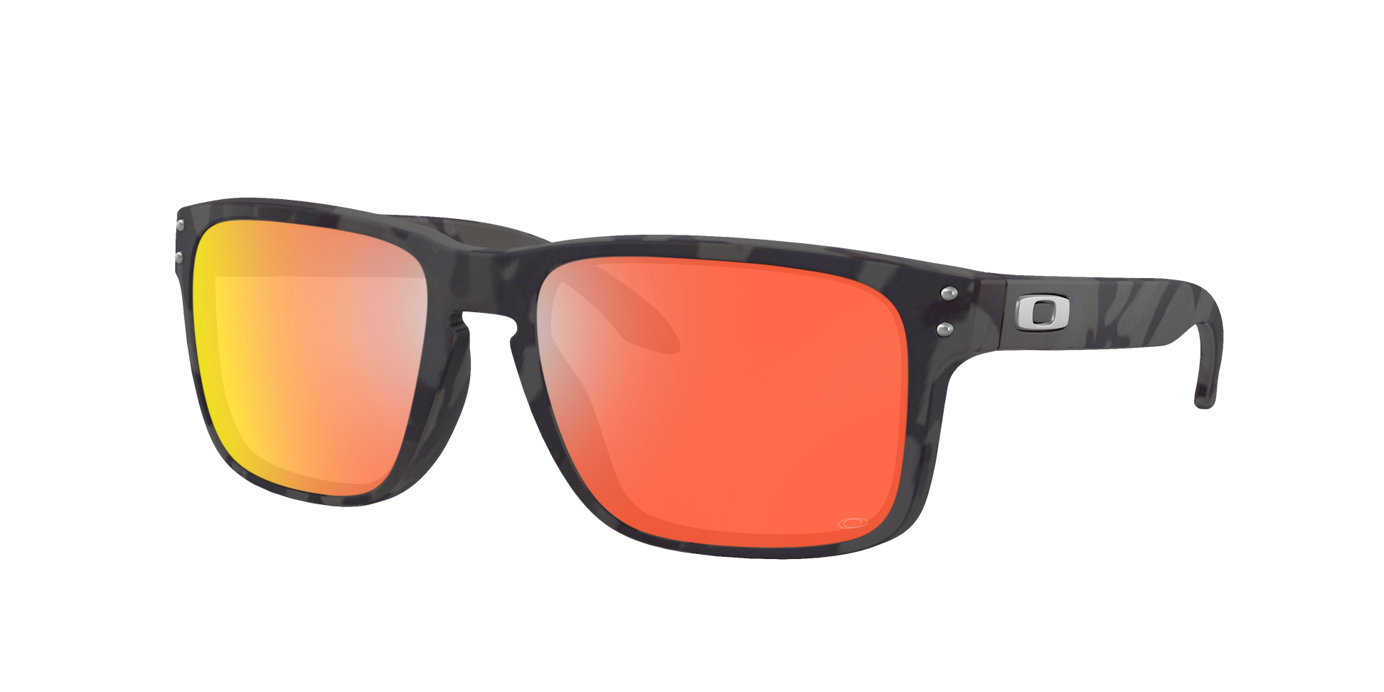 BLACK CAMO, Prizm Ruby-Polarized, Oakley