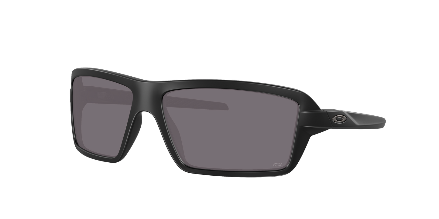 MATTE BLACK, Prizm Grey-Polarized, Oakley