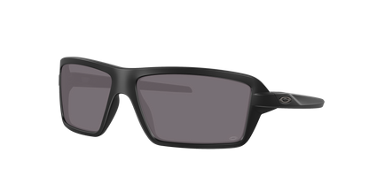 MATTE BLACK, Prizm Grey-Polarized, Oakley