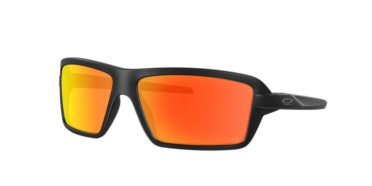 MATTE BLACK, Prizm Ruby-Polarized, Oakley