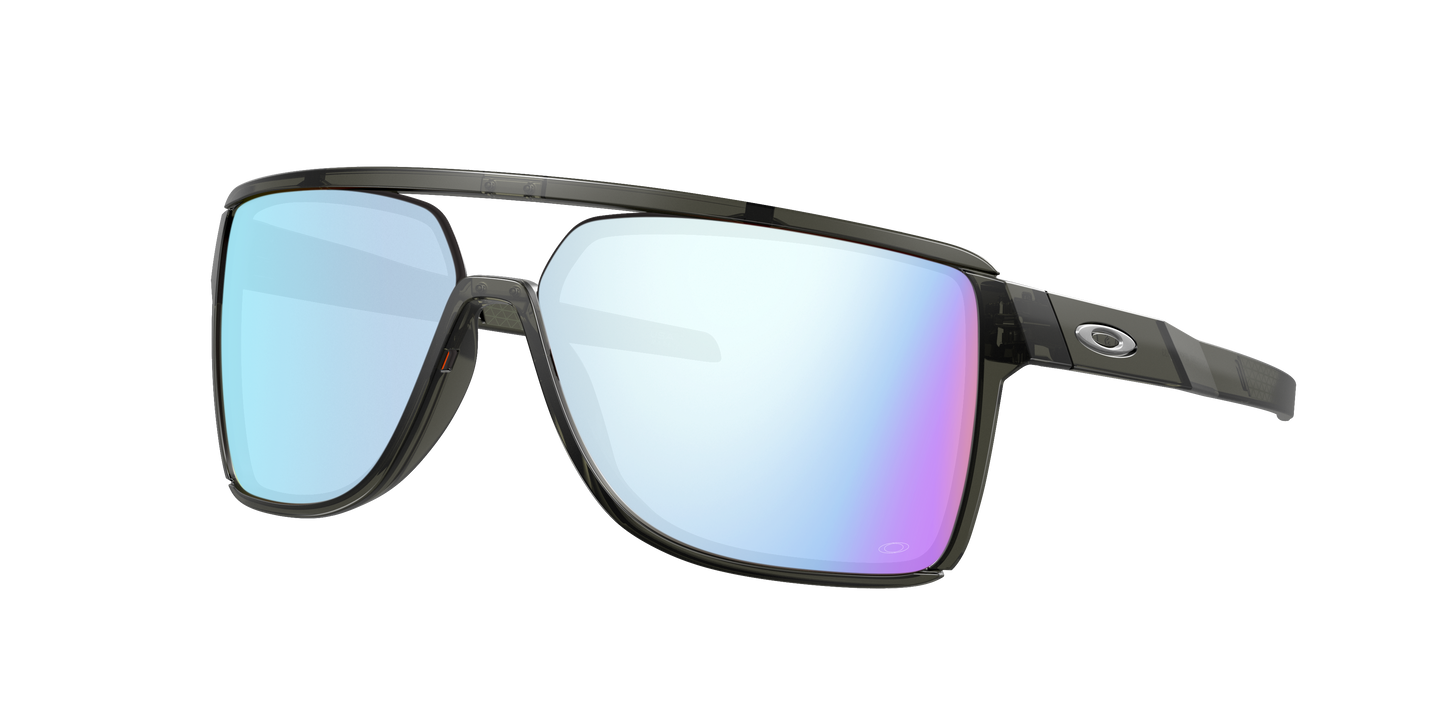 MATTE GREY SMOKE, Prizm Deep Water-Polarized, Oakley