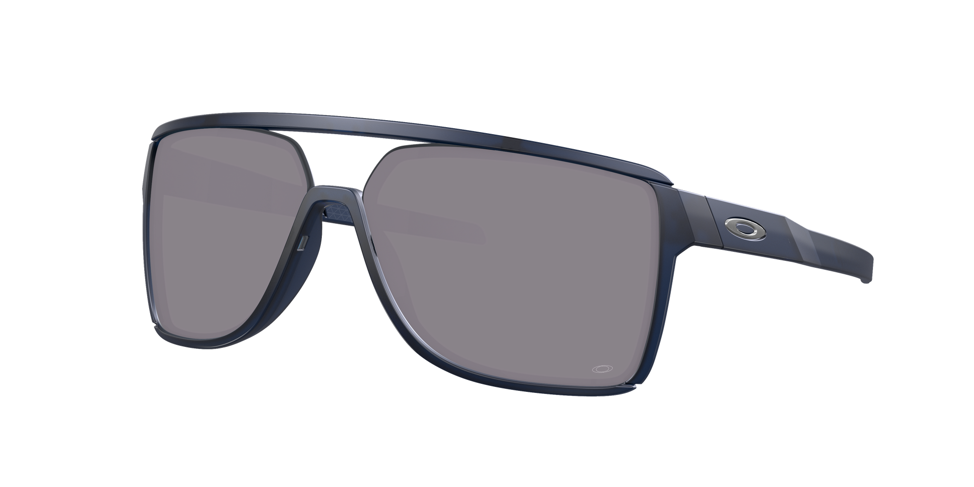 MATTE TRANS BLUE, Prizm Grey-Polarized, Oakley