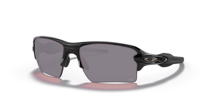 POLISHED BLACK, Prizm Grey-Polarized, Oakley