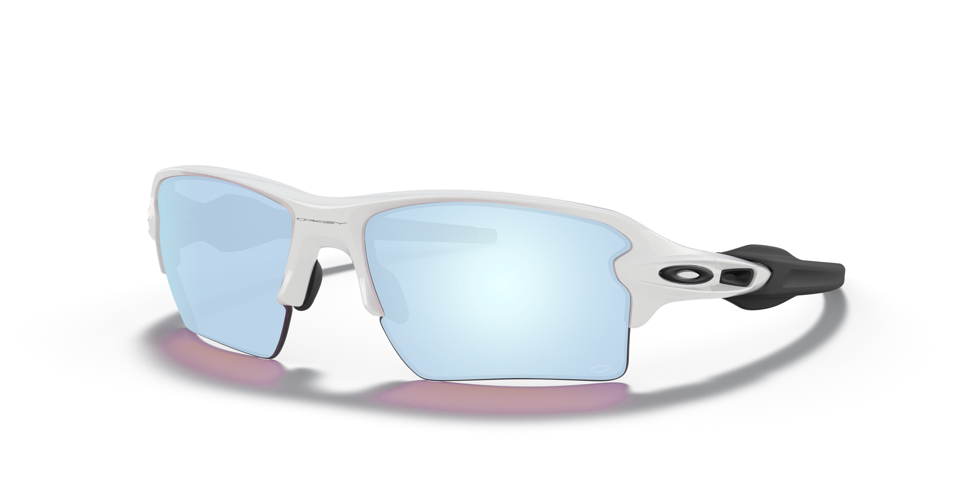 POLISHED WHITE, Prizm Deep Water-Polarized, Oakley