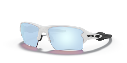 POLISHED WHITE, Prizm Deep Water-Polarized, Oakley