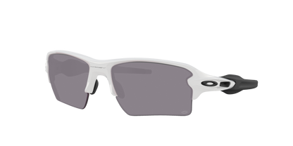 POLISHED WHITE, Prizm Grey-Polarized, Oakley