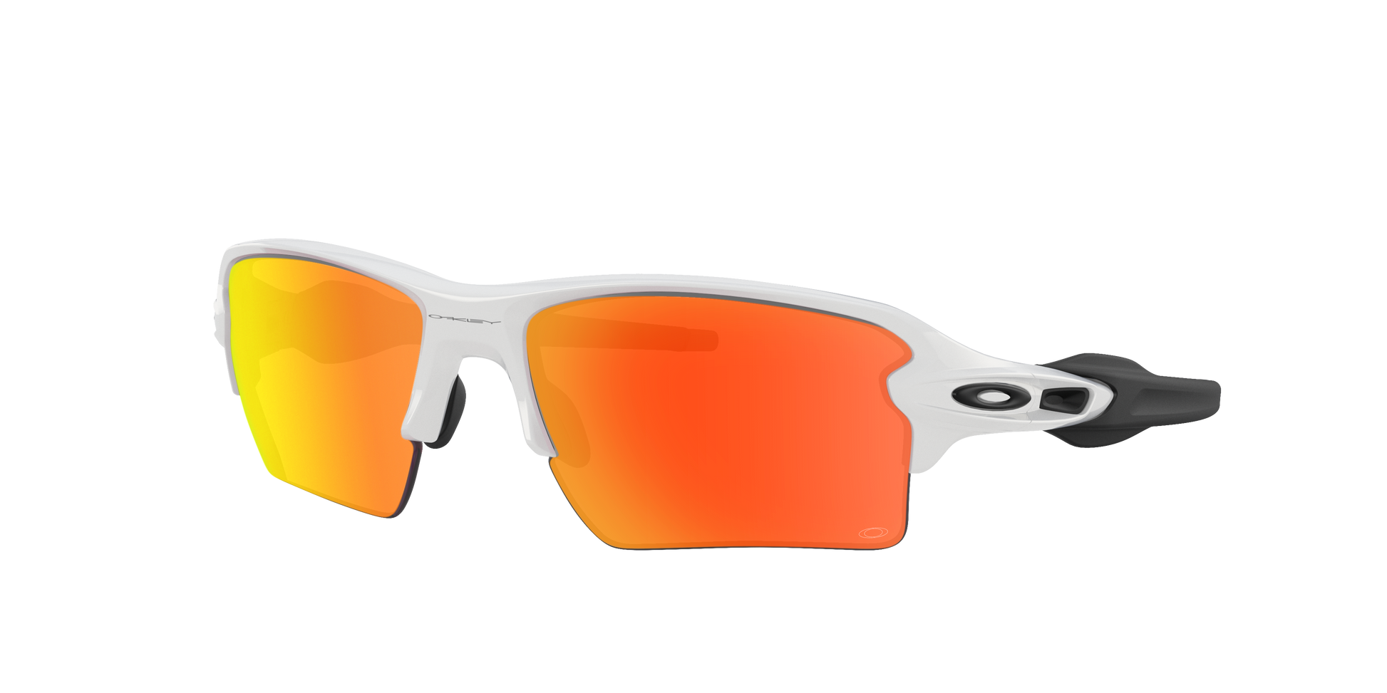 POLISHED WHITE, Prizm Ruby-Polarized, Oakley