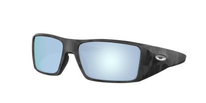 MATTE BLACK CAMO, Prizm Deep Water-Polarized, Oakley